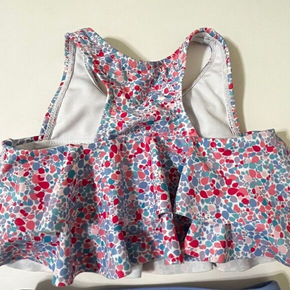 RuffleButts Flounce Bikini Swimsuit Sparkle Shimmer On Girls Size 12-18 Months - Picture 10 of 10